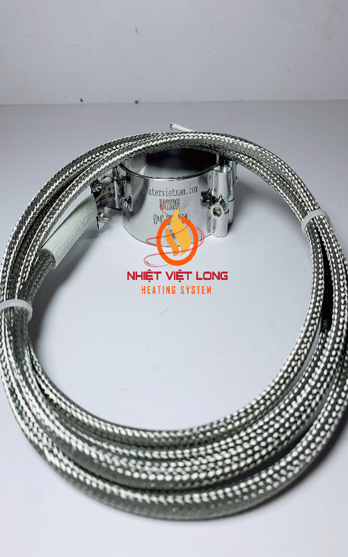 VÒNG NHIỆT INOX ĐẦU VÒI PHUN ( DÂY 2M BỌC LƯỚI THÉP BỆN )