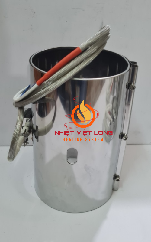 VÒNG NHIỆT INOX ( DÂY 2M 3 LÕI BỌC BỆN THÉP, CÓ LỖ CẢM BIẾN )